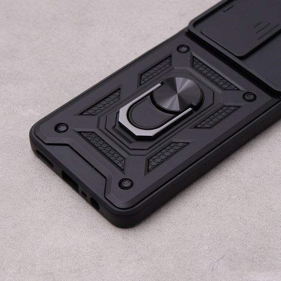 Etui pancerne do Realme C51, CamShield Slide, czarne
