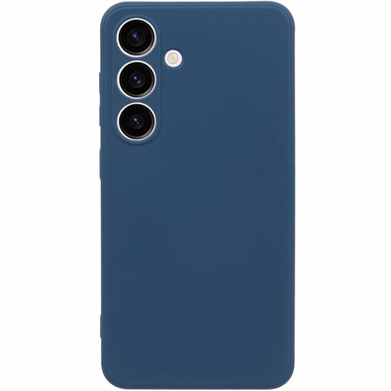 Etui do Samsung Galaxy S24+ Plus, Silicone Lite, niebieskie