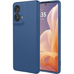 Etui do Motorola Moto G24 / G24 Power / G04, Silicone Lite, ciemnoniebieskie