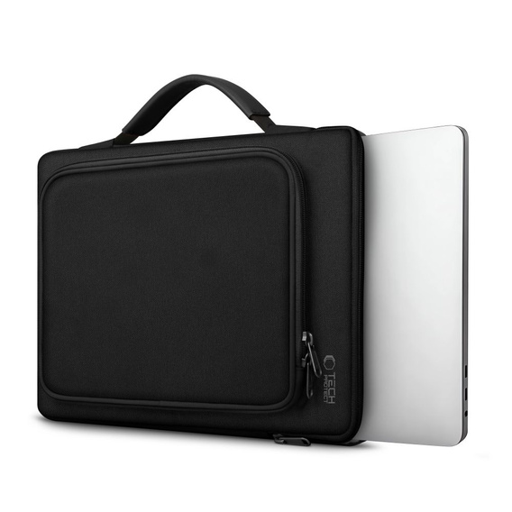 Tech-Protect Basic Bag, Etui Torba do laptopów 13-14 cali,  Czarne