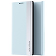 Etui z klapką do Samsung Galaxy S24 FE, Side Magnetic, niebieskie