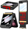 Etui do Samsung Galaxy Z Flip7 FE / Z Flip6, Strap Cover, czarne