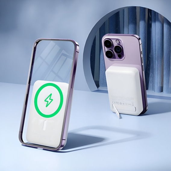 Power Bank do MagSafe do iPhone 12/13/14/15/16/17 Pro/Plus/Max 20W 10000mAh bezprzewodowy szybki