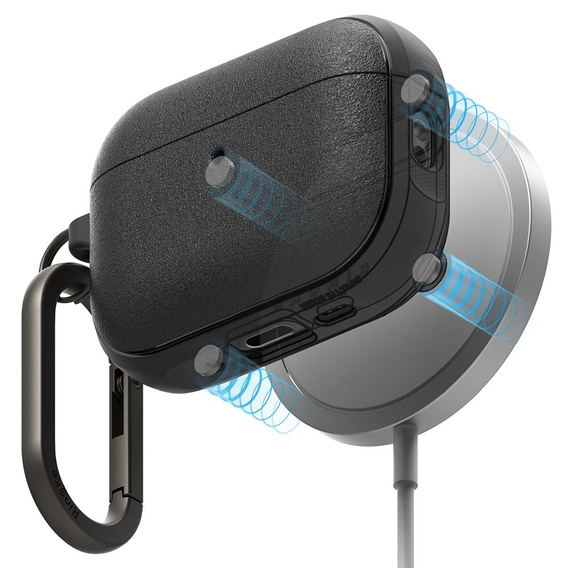 Etui Ringke Onyx Magnetic MagSafe do AirPods Pro 3 – czarne