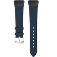 Pasek Skórzany ze skóry naturalnej do Huawei Band 6, Granatowy