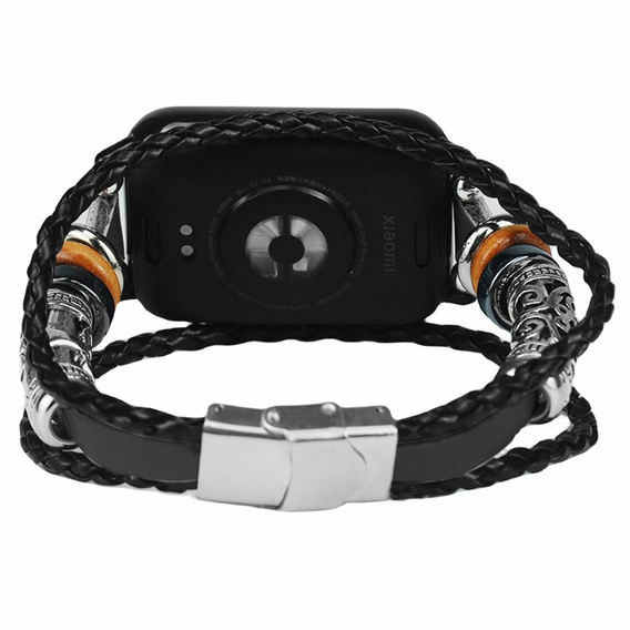 Pasek Skórzany do Huawei Watch Fit 4 / 4 Pro / 3, Czarny