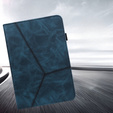 Etui do Lenovo Tab M9, Classic, z miejscem na rysik, niebieskie