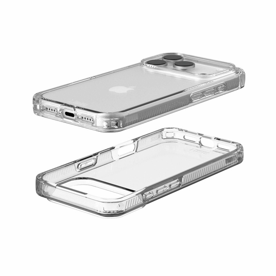 Etui Urban Armor Gear do iPhone 17 Pro Max, Plyo, pancerne, Ice