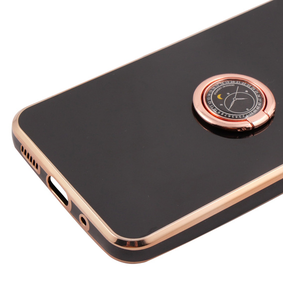 Etui do Xiaomi Redmi 12C, Electro Ring, czarne