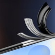 Etui do Samsung Galaxy S25 Edge, Electro MagSafe, czarne + Szkło na ekran