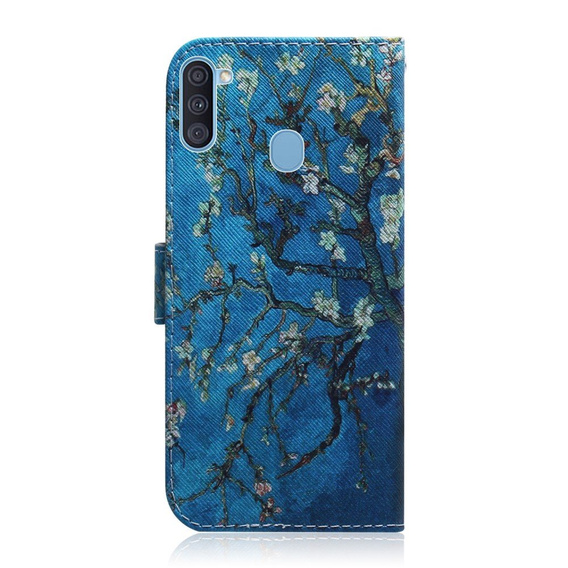 Etui Wallet do Samsung Galaxy M11 - Tree with Flowers