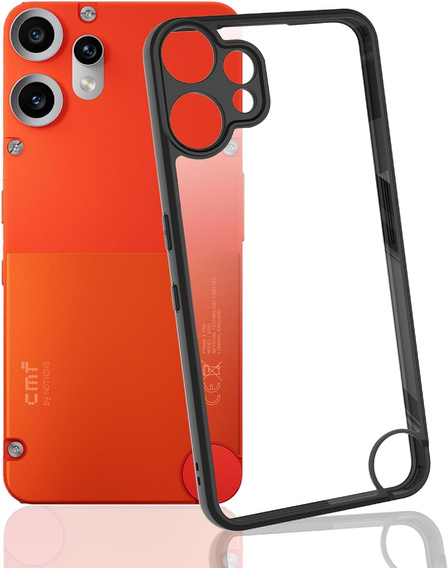 Etui do CMF Nothing Phone 2 Pro, Fusion Hybrid, przezroczyste