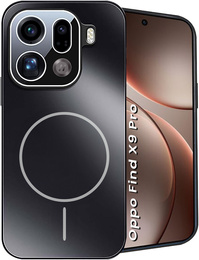 Etui ochronne do Oppo Find X9 Pro, do MagSafe, czarne