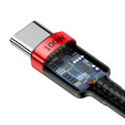 BASEUS Kabel USB PD100W/QC3.0 Type-C 200cm - Red/Black