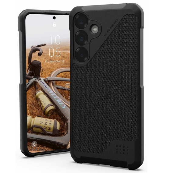 Etui Urban Armor Gear do Samsung Galaxy S25+ Plus, Metropolis LT MagSafe Kevlar, czarne