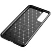 Etui do Samsung Galaxy S21 FE, Carbon Gel, czarne