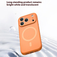 Etui do iPhone 17 Pro, Silicone Lite, do MagSafe – pomarańczowe