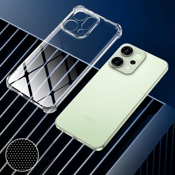 Etui do Oppo Reno 14, Dropproof, przezroczyste