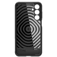 Etui Spigen Case do Samsung Galaxy M35 5G, Essential SandBlast, Matowe, Czarne