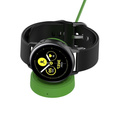 Ładowarka, Stacja dokująca do Samsung Galaxy Watch 3/4/5/6/7/Pro/Ultra/Active, Zielona