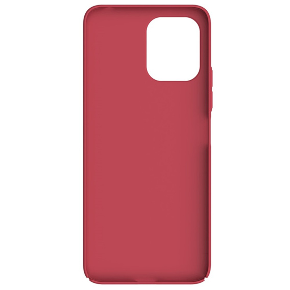 Etui NILLKIN do Xiaomi Redmi 12 4G, Super Frosted Shield Case, Czerwone