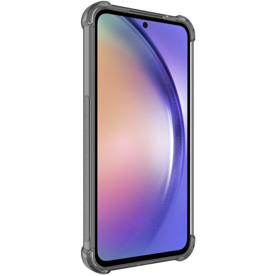 Etui IMAK do Samsung Galaxy A35 5G, Dropproof, przezroczyste / czarne
