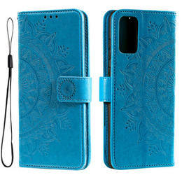 Etui z klapką do Samsung Galaxy A53 5G, Mandala, niebieskie