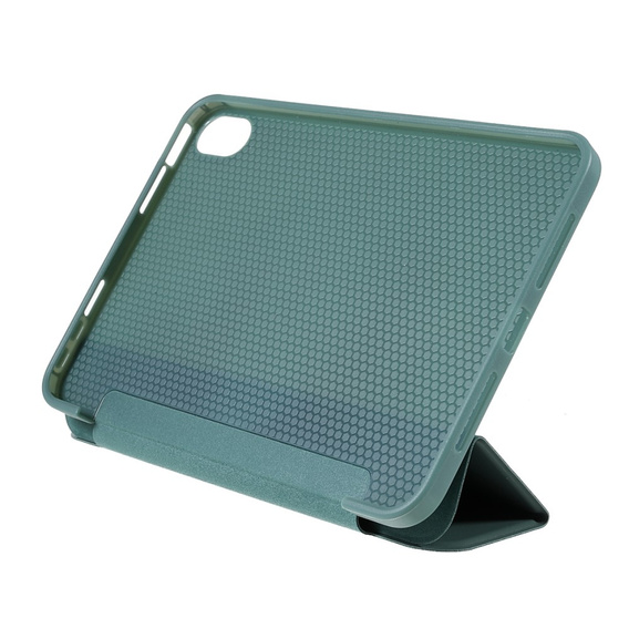 Etui do iPad mini 8.3" 2021 (6 gen.) / iPad mini 8.3" 2024 (7 gen.), z klapką, Zielone