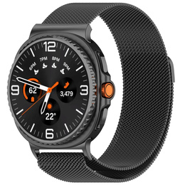 Pasek Bransoleta Milanese do Samsung Galaxy Watch 8 / 8 Classic, Czarna