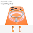 Etui do iPhone 17 Pro, Silicone Lite, do MagSafe – pomarańczowe