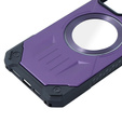 Etui do iPhone 13 Pro Max, Heavy Duty MagSafe, fioletowe