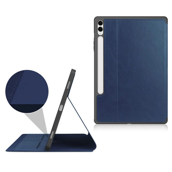 Etui do Samsung Galaxy Tab S9 FE+ Plus, Smartcase, z miejscem na rysik, Niebieskie