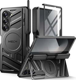 Etui do Samsung Galaxy Z Fold6 5G, Tongate kompatybilny z MagSafe, czarne