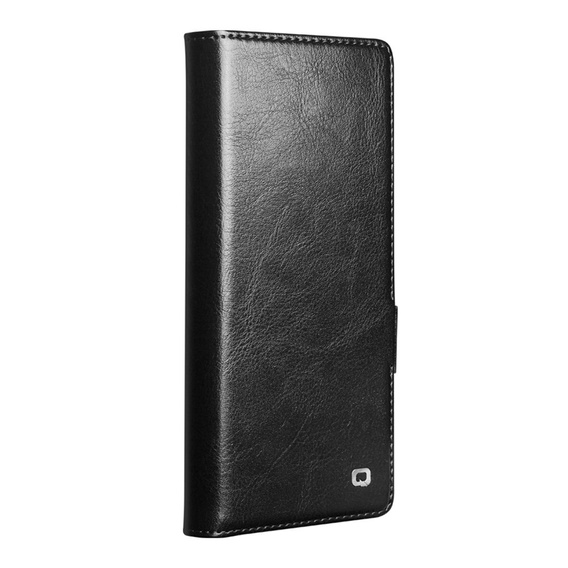 Qialino do Galaxy Z Fold7 – czarne etui z funkcją podstawki poziomej