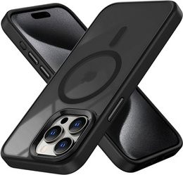 Etui do iPhone 15 Pro, MagColor do MagSafe, czarne