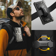 Etui do Samsung Galaxy S25 Ultra, Tongate MECH Series, Klips do paska, TiGray