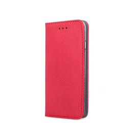Etui do Oppo Reno 11F 5G, Smart Magnet, czerwone + Szkło 9H