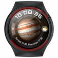 Etui ochronne z tworzywa PC do Huawei Watch GT 5 46mm – czarne