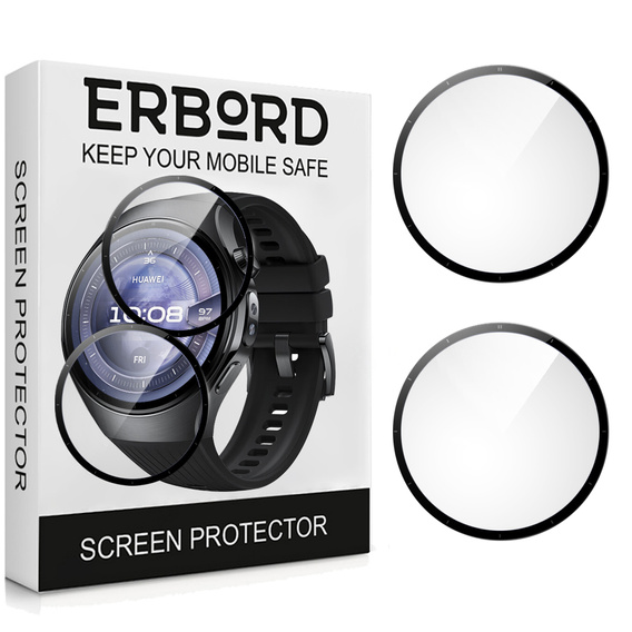 2x Szkło Hybrydowe ERBORD do Huawei Watch GT 6 46mm