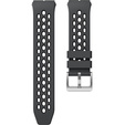 Pasek silikonowy do Huawei Watch GT 2e, Szary / Czarny