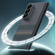 Etui Benks Magnetic Armor Air Aurora Axis Kevlar 600D/1000D (0047) do Samsung Galaxy Z Fold7 – zielony