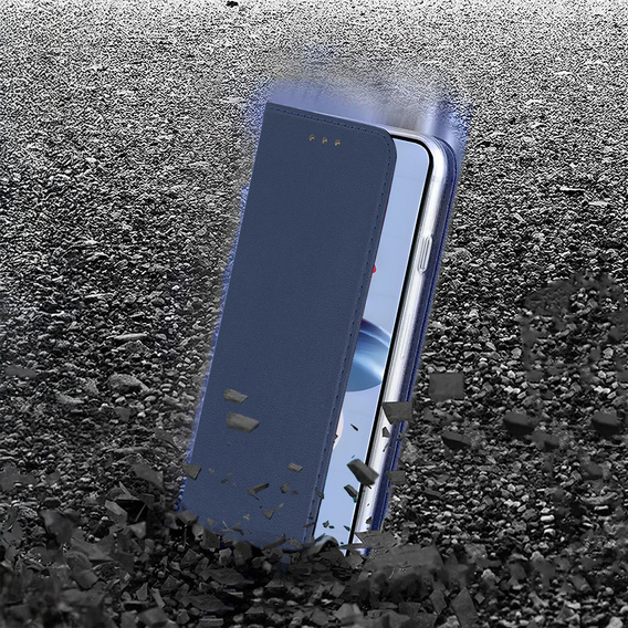 Etui do Oppo Reno 11F 5G, Smart Magnet, granatowe + Szkło 9H
