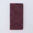 Etui do Oppo A78 4G, ERBORD Vintage portfel z klapką, czerwone