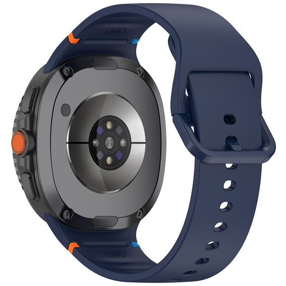 Pasek Silikonowy do Samsung Galaxy Watch 8 / 8 Classic, Granatowy