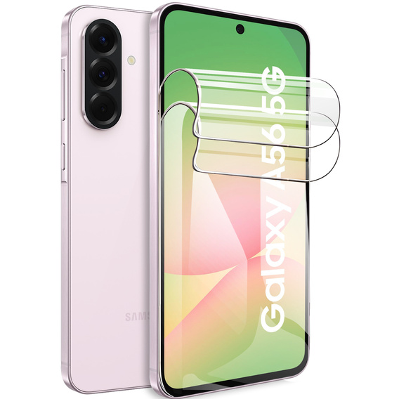 2x Folia Hydrożelowa do Samsung Galaxy A56 5G, ERBORD Hydrogel Foil