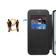 Etui z klapką do Google Pixel 9A, RFID Wallet MagSafe z ochroną aparatu, czarne