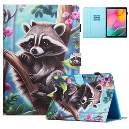 Etui do Samsung Galaxy Tab S6 Lite 10.4" 2020/2022/2024, z klapką, raccoon