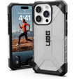 Etui Urban Armor Gear do iPhone 15 Pro, Plasma, przezroczyste / czarne