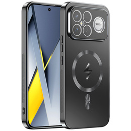 Etui ochronne do Xiaomi Poco F8 Ultra, do MagSafe, czarne