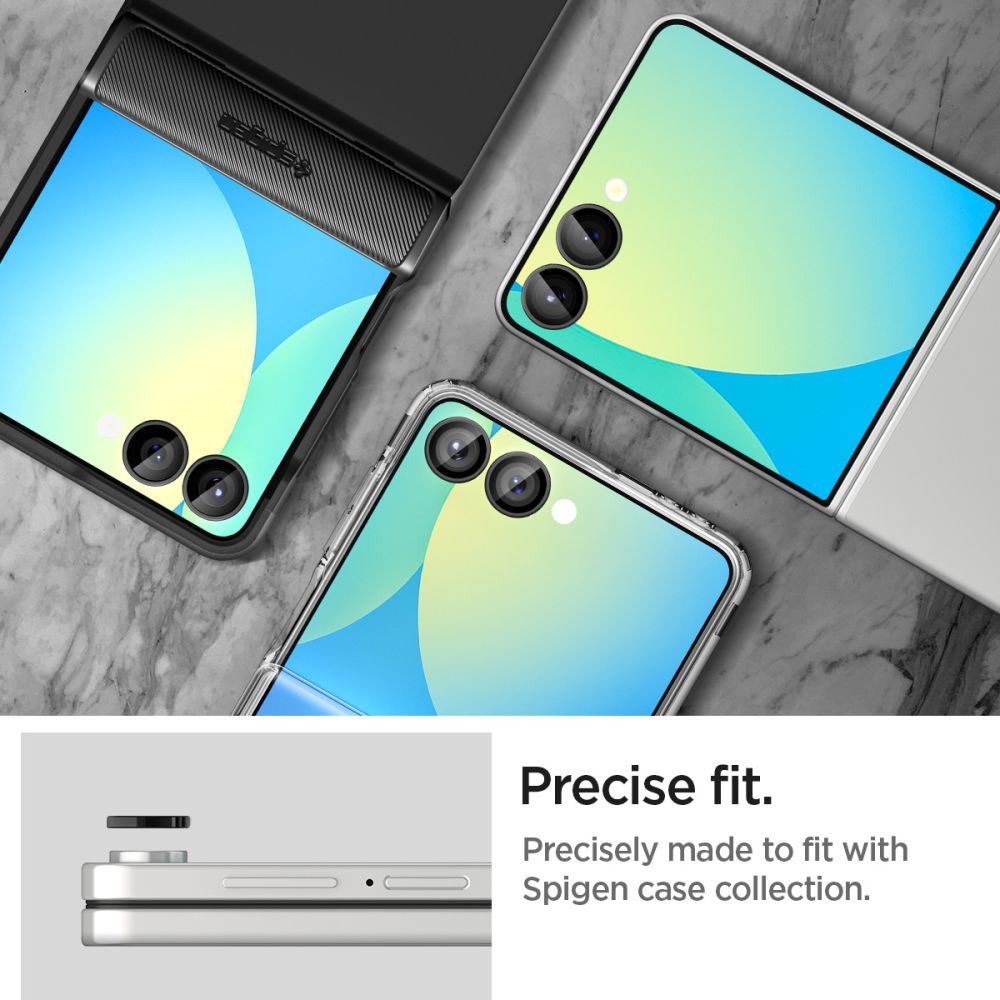 Szkło Spigen Optik Pro Galaxy Z Flip7 – powłoka oleofobowa i jakość zdjęć bez zmian